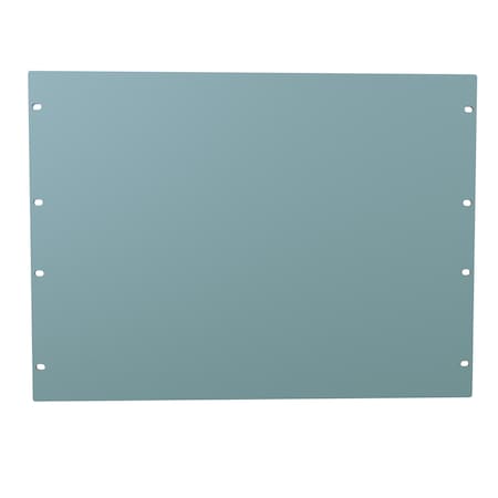Hammond 8U FLAT ALUMINUM RACK Panel PBPA19014GY2